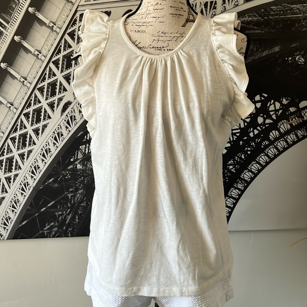 🌼$5🌼 Loft Ruffle Sleeve Top